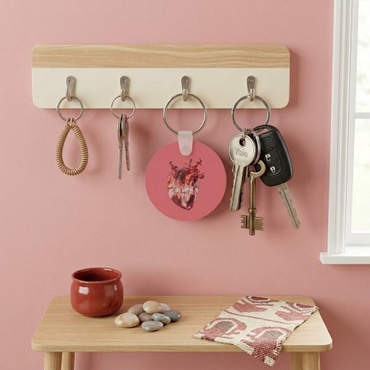 ハートキーチェーン キーホルダー