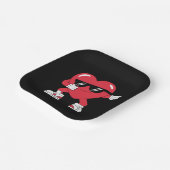 ハートギフトおもしろいバレンタインデー ペーパープレート (傾斜あり)