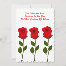 ハートギフトバレンタインデーのカード