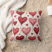 ハートギフト枕クッション クッション (ブランケット)