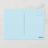 ハートギリシャの悪い目 ポストカード (裏面)