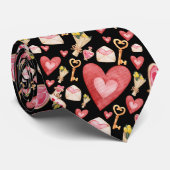 ハートクラシックグスタイリッシュローモンズネックタイ ネクタイ (ロール)