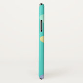 ハートクラシックバレンタインキャンディティール(緑がかった色) Case-Mate iPhoneケース (裏面/右)