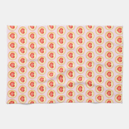 ハートクラシック拇印Cookie キッチンタオル