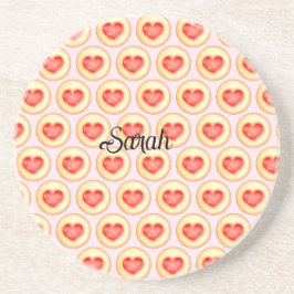 ハートクラシック拇印Cookie コースター