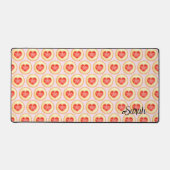 ハートクラシック拇印Cookie デスクマット (正面)