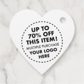 ハートクラフトメッセージカード70%オフ一括買割引 フェイバータグ (裏面)