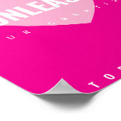 ハートクリエイティビティのポスターアーティストノンAI ポスター (角)