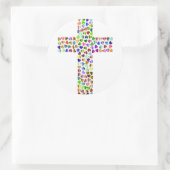 ハートクロスシール ラウンドシール (バッグ)