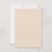 ハートクロス感謝の文字メッセージ哀悼の意 サンキューカード (裏面)