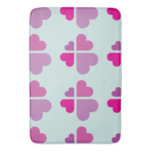 ハートクロス バスマット (正面縦)