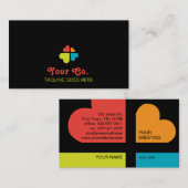 ハートクロス 名刺 (正面/裏面)