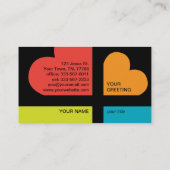 ハートクロス 名刺 (裏面)