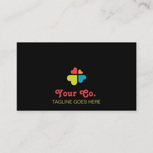 ハートクロス 名刺 (正面)