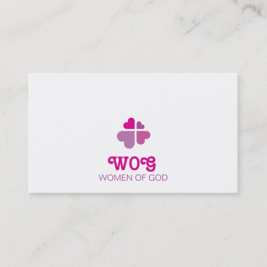 ハートクロス 名刺 (正面)