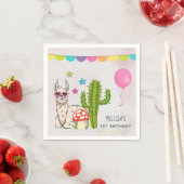 ハートクール型サングラス誕生日 スタンダードカクテルナプキン (インサイチュ)