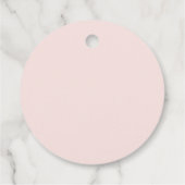 ハートクール型サングラス誕生日 フェイバータグ (裏面)