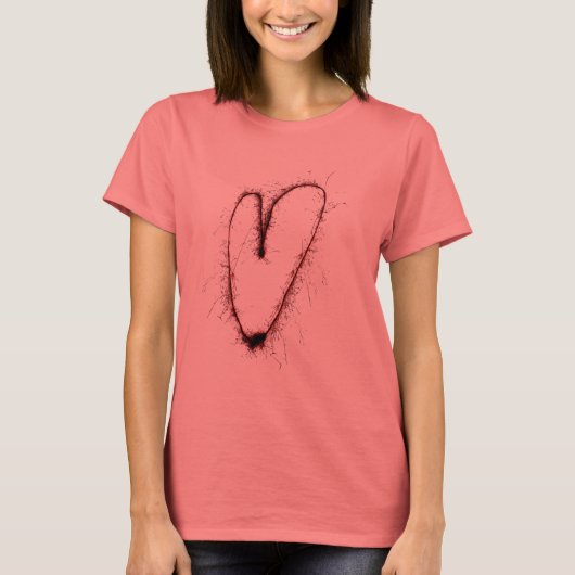 ハートグランジシャツ Tシャツ (正面)