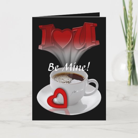 ハートグリーティングカード カード (正面)