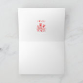 ハートグリーティングカード カード (内部)