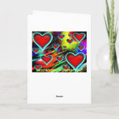 ハートグリーティングカード シーズンカード (裏面)