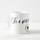 ハートケムニッツ、I Love Chemnitz、ドイツ コーヒーマグカップ (正面左)
