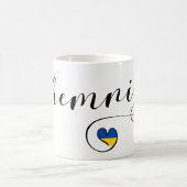 ハートケムニッツ、I Love Chemnitz、ドイツ コーヒーマグカップ (中央)