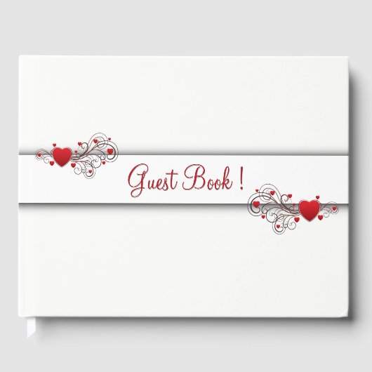 ハートゲストブック ゲストブック (正面)