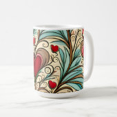 ハートコア コーヒーマグカップ (正面右)