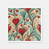 ハートコア スタンダードカクテルナプキン (正面)