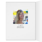 ハートコラージスクリプトパーソナライズされた誕生日 (内側(左))