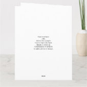 ハートコラージスクリプト記念日カード カード (裏面)