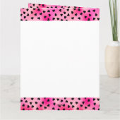 ハートコラージュ紅色愛の記念日 カード (裏面)