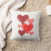 ハートコラージュ クッション (ブランケット)