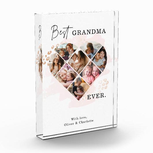 ハートコラージュ フォトブロック (左)