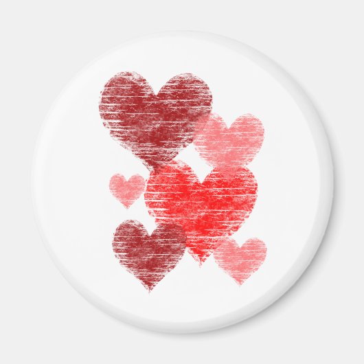 ハートコラージュ マグネット (正面)