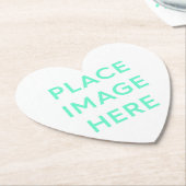 ハートコースター ペーパーコースター (アングル)