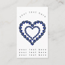 ハートサファイアジェムストーン