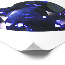 ハートサファイアブルー ポスター