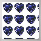 ハートサファイアブルー ポスター (正面)