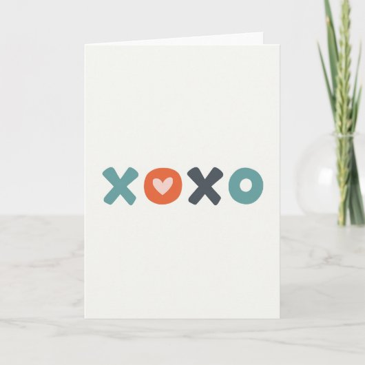 ハートサークル Xoxo ラブカード カード (正面)