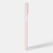 ハートシェイプクリムゾン水玉模様オンピンク Case-Mate iPhoneケース (裏面 / 右)