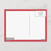 ハートシェイプフレーム ポストカード (裏面)