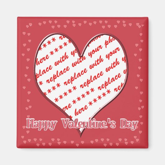 ハートシェイプフレーム マグネット (正面)