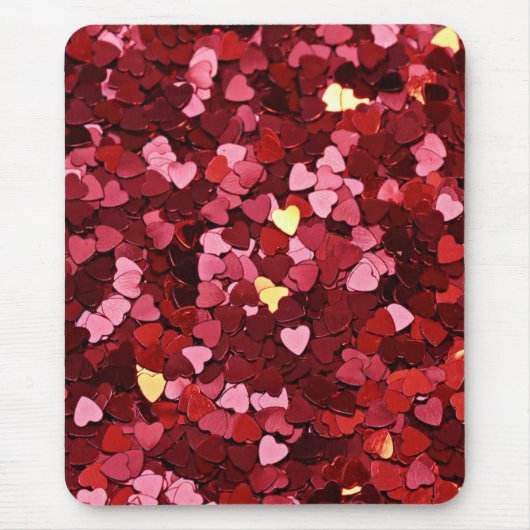 ハートシェイプTexture-20622 マウスパッド (正面)