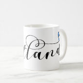 ハートシェットランド州旗 コーヒーマグカップ (正面右)