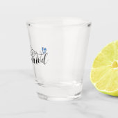 ハートシェットランド州旗 ショットグラス (右)