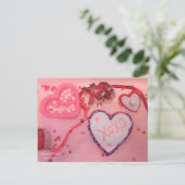 ハートシュガークッキーbyグルメトリートバイカシエ ポストカード (スタンド正面)