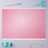 ハートシリーズデザイン2 薄葉紙 (クラフト)