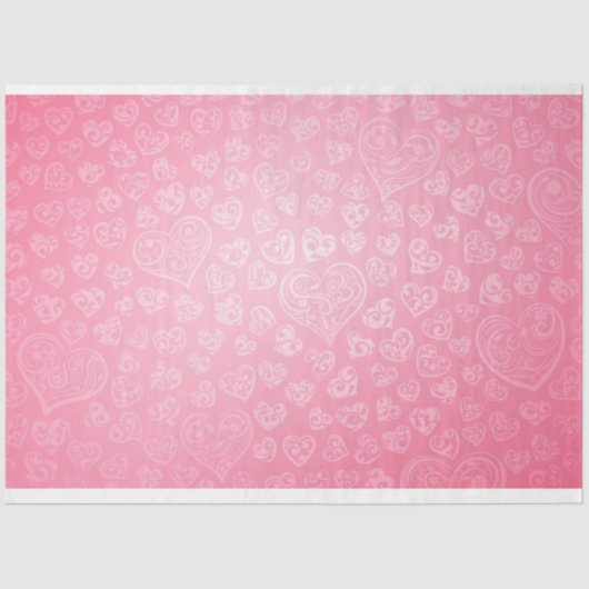 ハートシリーズデザイン2 薄葉紙 (正面)